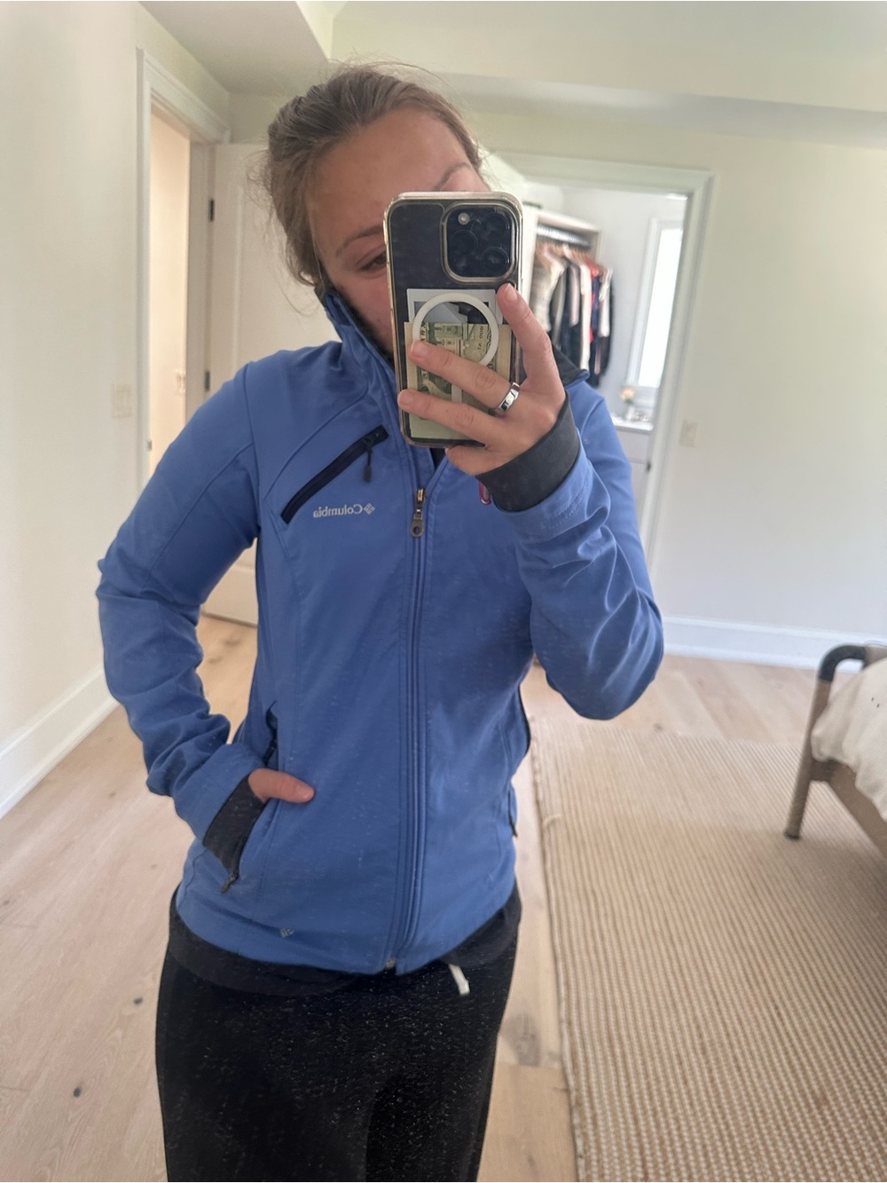 Columbia Women's Periwinkle Blue Softshell Ski Jacket